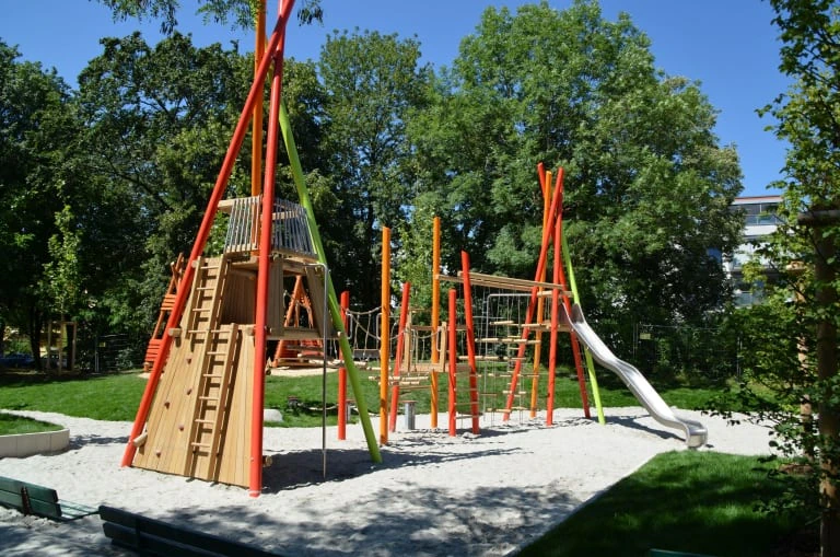 Christoph-von-Gluck-Platz in München – Projekt von Stadt & Spiel, Projektansicht