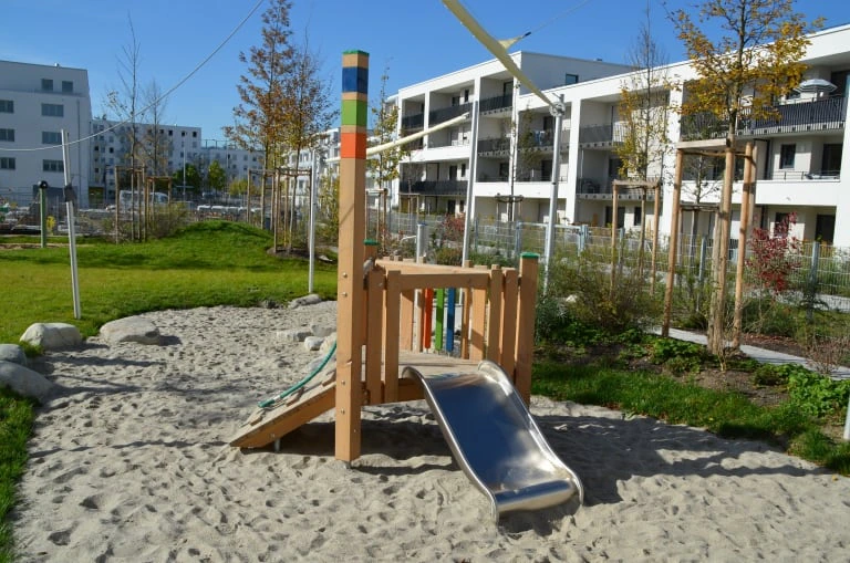 Hochäckerstraße in München – Projekt von Stadt & Spiel, Projektansicht