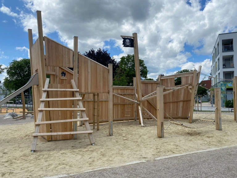 Diamaltpark in München – Projekt von Stadt & Spiel, Projektansicht