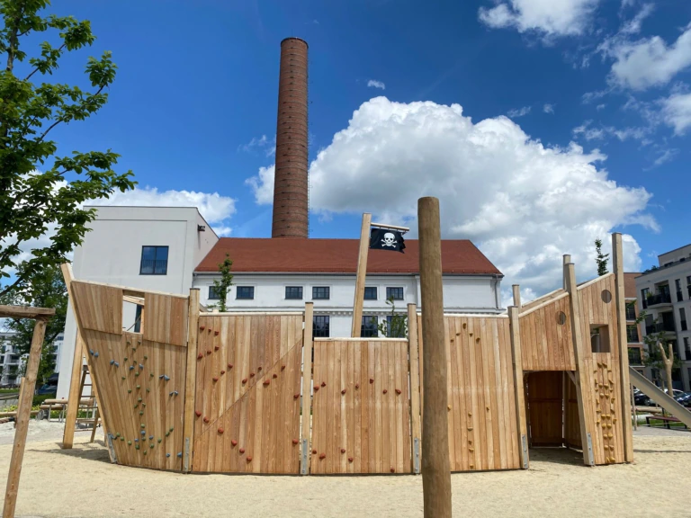Diamaltpark in München – Projekt von Stadt & Spiel, Projektansicht