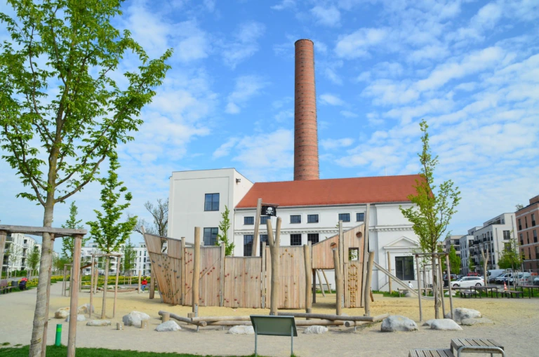 Diamaltpark in München – Projekt von Stadt & Spiel, Projektansicht