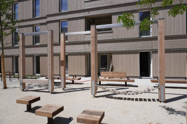 Hochmuttinger Straße in München – Projekt von Stadt & Spiel, Projektansicht
